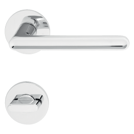 Deurkruk op fijne rozet LUCY B