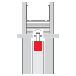 Afwerkset PURE voor schuifdeur