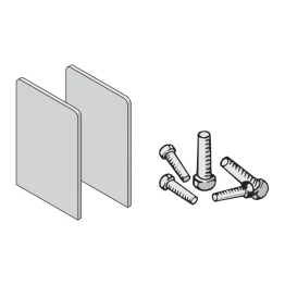 Set afdekkappen en schroeven PORTA 100 GWF