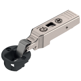 Scharnier CLIP top voor opliggende glasdeur