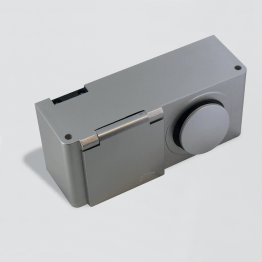 Blok 1 stopcontact en 1 schakelaar IP44