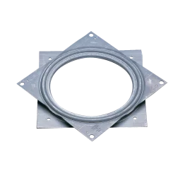 Vierkante metalen draaiplateau