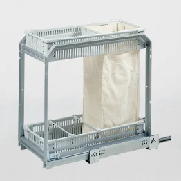 Uittrekelement voor brood en flessen