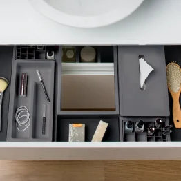 Accessoirehouder voor onder wastafel