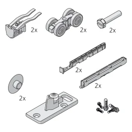 Set PORTA 60 HMD voor 1 deur