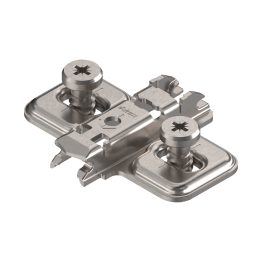 Kruismontageplaat CLIP met euroschroeven