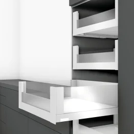 Binnenlade FCX met laag inschuifelement uit glas (H: 193 mm)