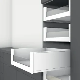 Binnenlade C met laag inschuifelement uit glas (H: 193 mm)