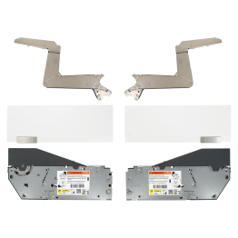 Set AVENTOS HS top bevestiging euroschroef