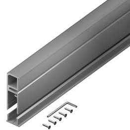 Profiel voor vast glas
