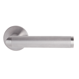 Deurkruk LINK inox geribd