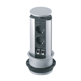 Inbouwstopcontact RJ45 diameter 100