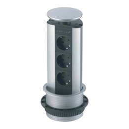 Inbouwstopcontact diameter 100