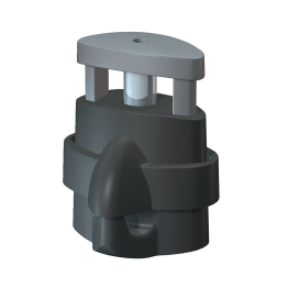 Haak MICRO GRIP zelfvergrendelend 2 mm