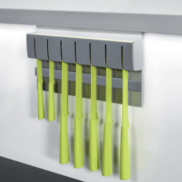 Magnetische messenhouder