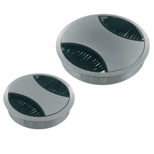 Metalen kabeldoorvoer rond