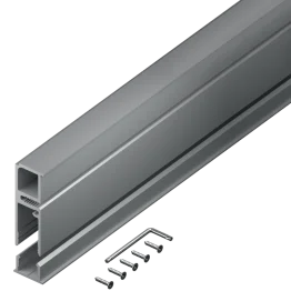 Profiel voor vast glas