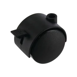 Wiel met dubbele rol en rem ROLL