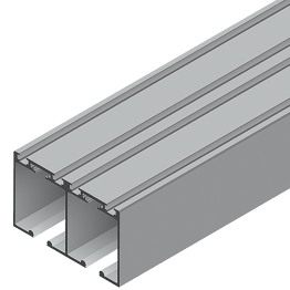 Dubbele bovenrail PS65