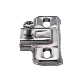 Montageplaat om te schroeven voor scharnier met korte arm