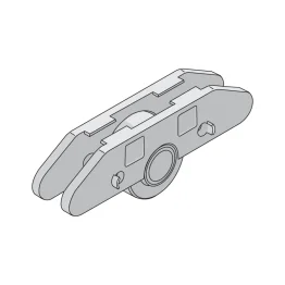 Set voor glasbevestiging