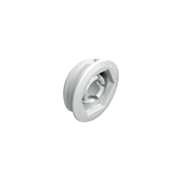 Clip vrouwelijk deel zelftappend Low Profile