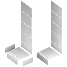 Metalen wandbekleding ES30