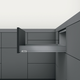 LEGRABOX BLUMOTION / TIP-ON BLUMOTION oriongrijs mat hoogte N