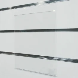 Folderhouder voor gegroefd paneel