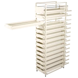Kolomkast met 13 enkele laden en 1 dubbele lade 1100 mm