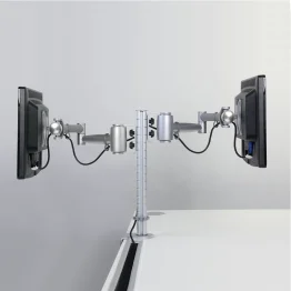 Dubbele schermhouder QUATRO