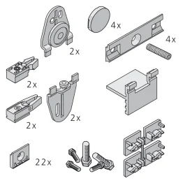 Garnituur Regal B glas