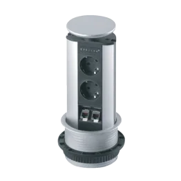 Inbouwstopcontact RJ45 diameter 100