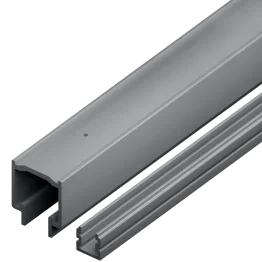 Enkele rail voor Centerfold en Variofold