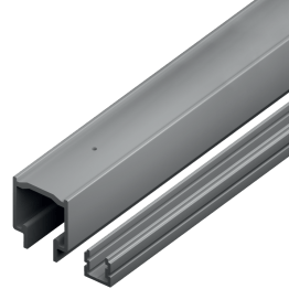 Enkele rail voor Centerfold en Variofold