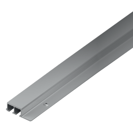 Dubbele rail inbouw Clipo 16 glas