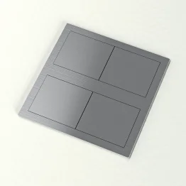 Blok inbouwstopcontacten vierkant IP54