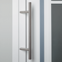 Rechte greep inox