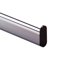 Eindstuk voor kledingstang