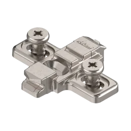 Kruismontageplaat CLIP met euroschroeven