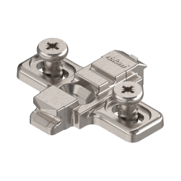 Kruismontageplaat CLIP met euroschroeven