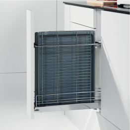 Uittrekelement met bakplaathouder