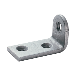 Verbinder met gat met schroefdraad Ø8 spoed van 150