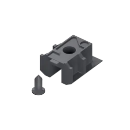 Eindkap voor bovenrail Clipo 26/36