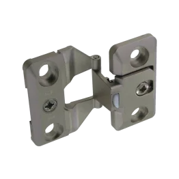 Knoop scharnier voor glasdeur