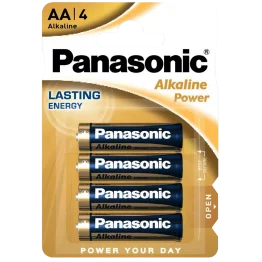 Set van 4 AA batterijen