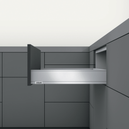 LEGRABOX BLUMOTION / TIP-ON BLUMOTION inox hoogte M