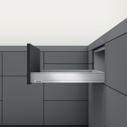 LEGRABOX BLUMOTION / TIP-ON BLUMOTION inox hoogte N