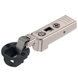 Scharnier CLIP top voor halfopliggende glasdeur