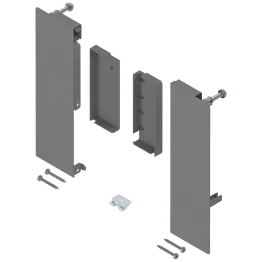 Frontbevestiging MERIVOBOX lade E binnenvoorraadlade met reling